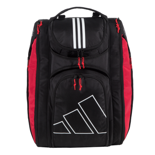 PALETERO MULTIGAME NEGRO Y ROJO ADIDAS