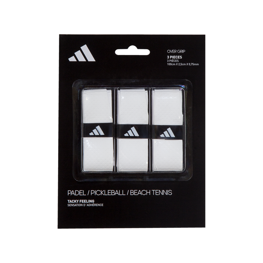 SET OVERGRIP 3 BLANCO
