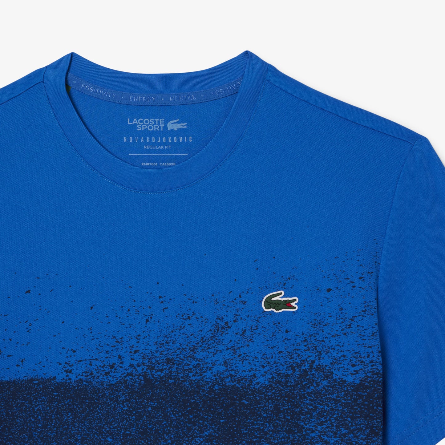 Polera Lacoste Tenis Djokovic Azul