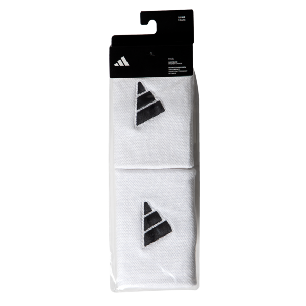 MUÑEQUERA GRANDE ADIDAS WHITE/BLACK