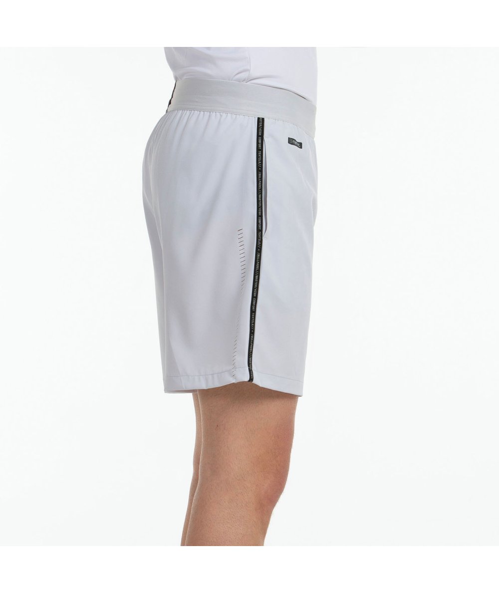SHORT MACEDA GRIS PERLA