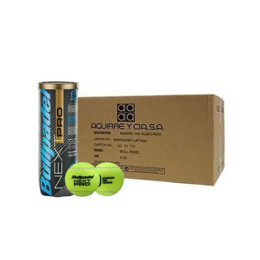 CAJA PELOTAS BULLPADEL NEXT PRO