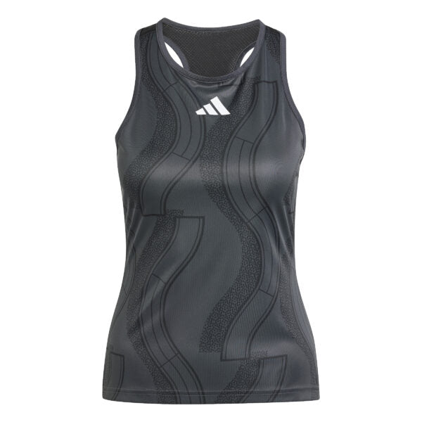 POLERA SIN MANGAS CLUB TENNIS ESTAMPADA