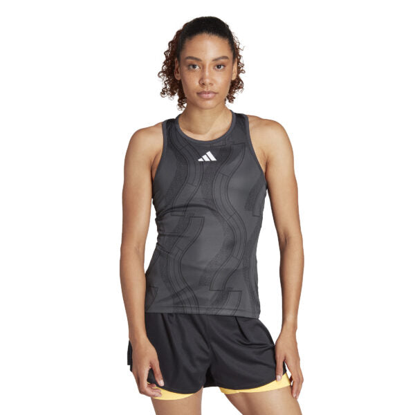 POLERA SIN MANGAS CLUB TENNIS ESTAMPADA