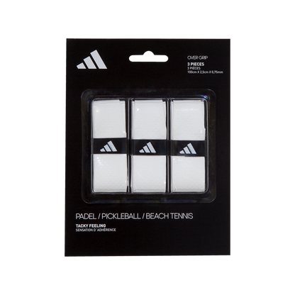 SET OVERGRIP 3 BLANCO