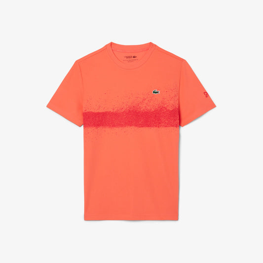 Polera Lacoste Tenis Djokovic Naranja/Rojo