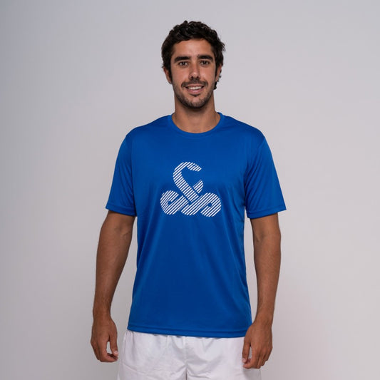 Camiseta Taipan Hombre Azul- Vibora