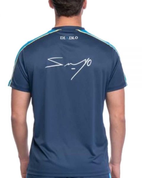 CAMISETA SIUX DIABLO SANYO AZUL